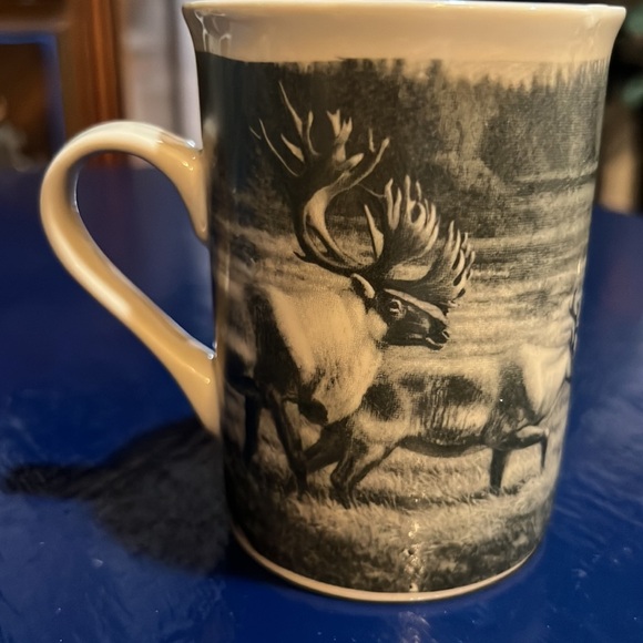 Field and Stream Magazine Footwear Wildlife Elk coffee mug cup Good Condition - Picture 3 of 5